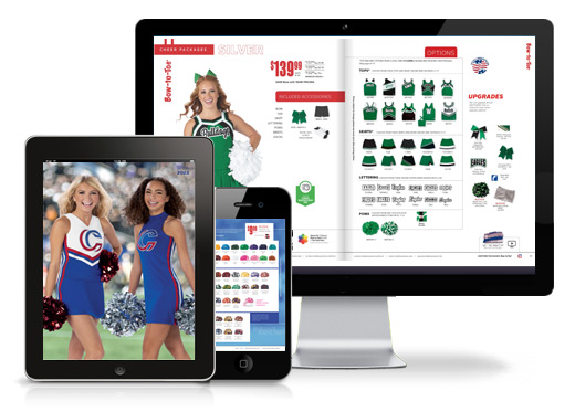 View our 2023 Cheerleading Company Catalog Online
