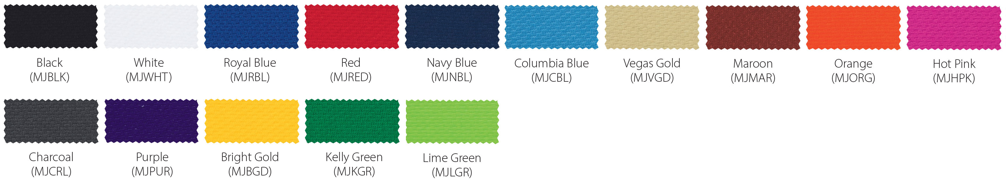 Jersey Colors