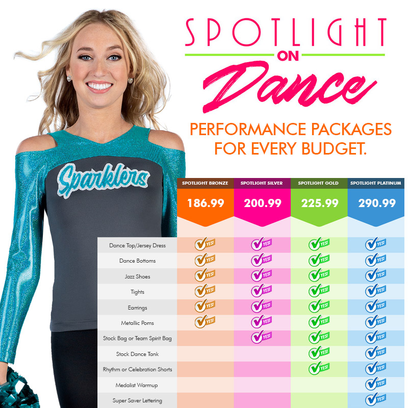 Dance Spotlight Packages