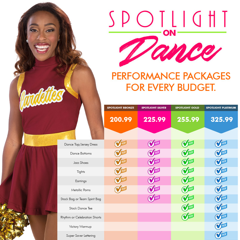 Dance Spotlight Packages