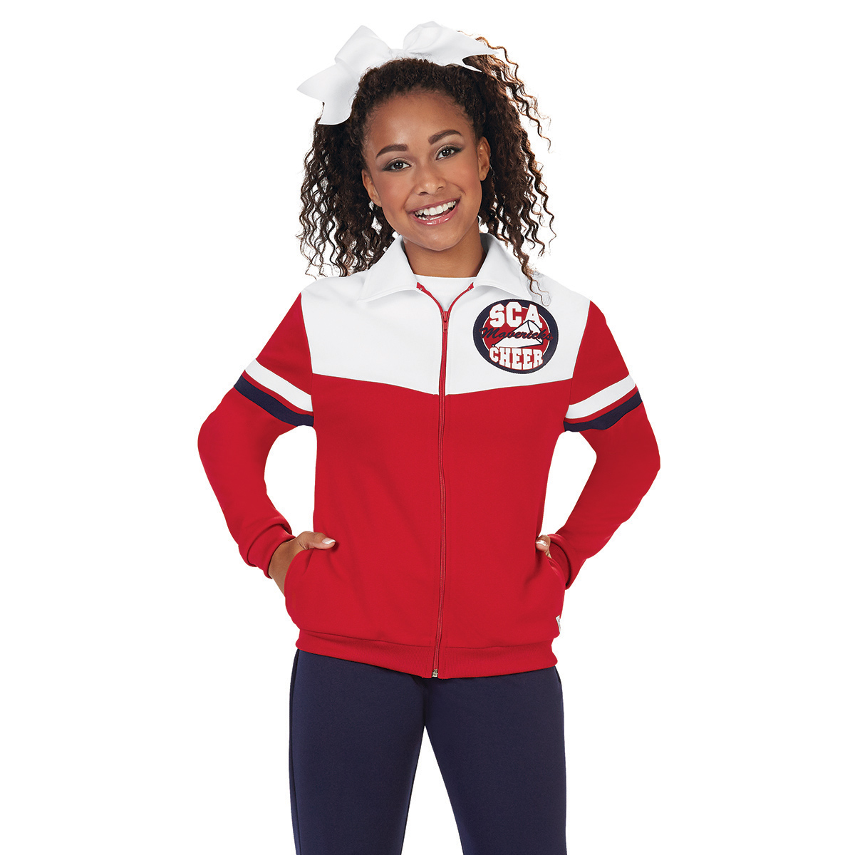 fleece cheer jackets