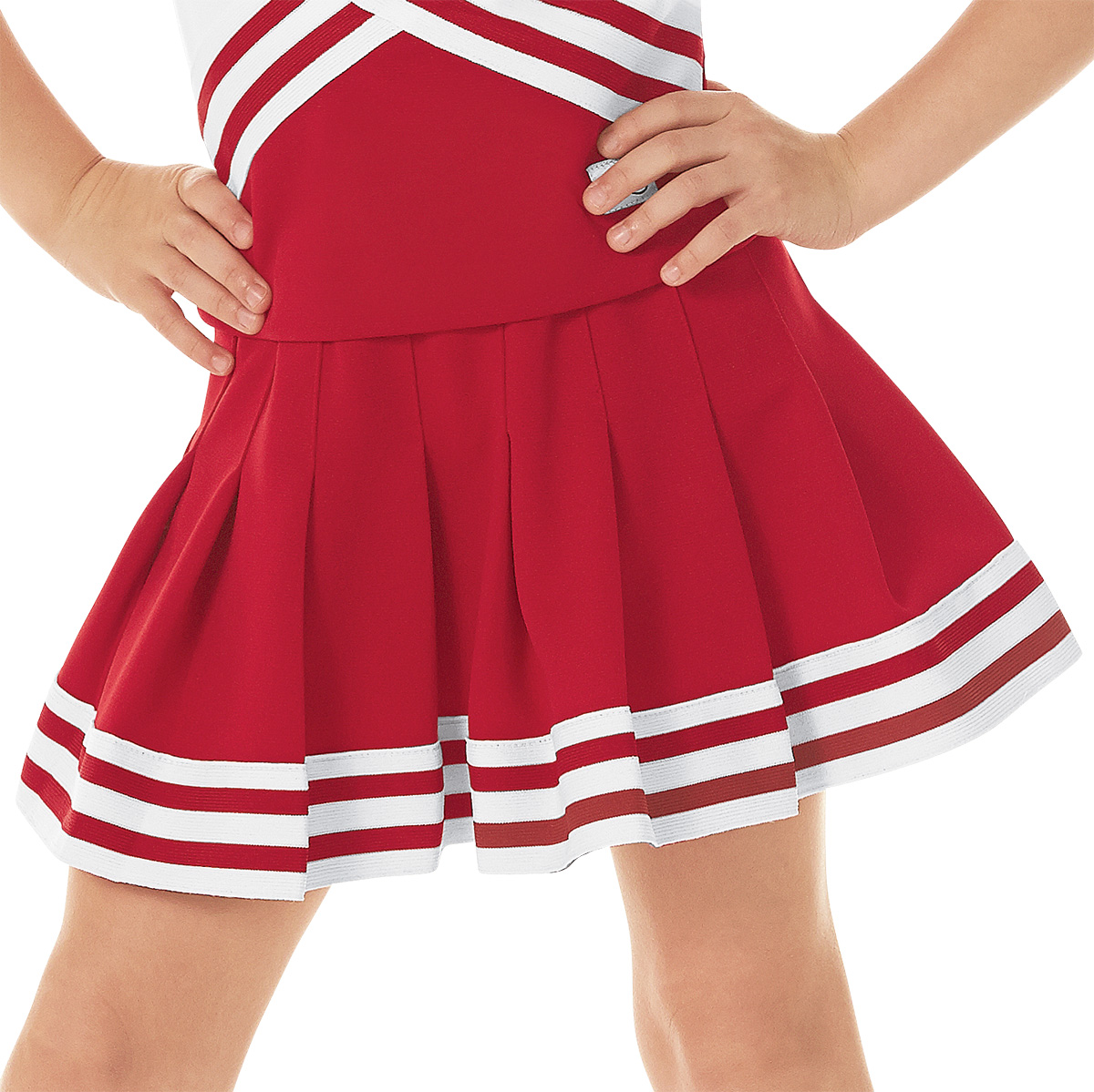 Danzcue Child Cheerleading A-Line Pleat Skirt 