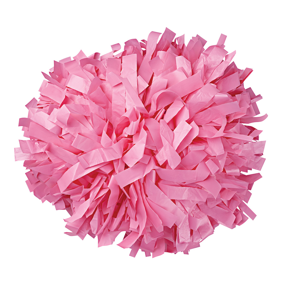 Plastic White and Plastic Light Pink 6 Pom - I Love Cheer®