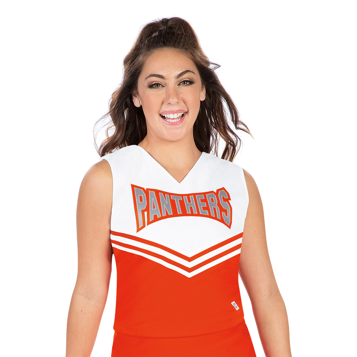 Stock V-Neck Classic Cheer Uniform Shell Top