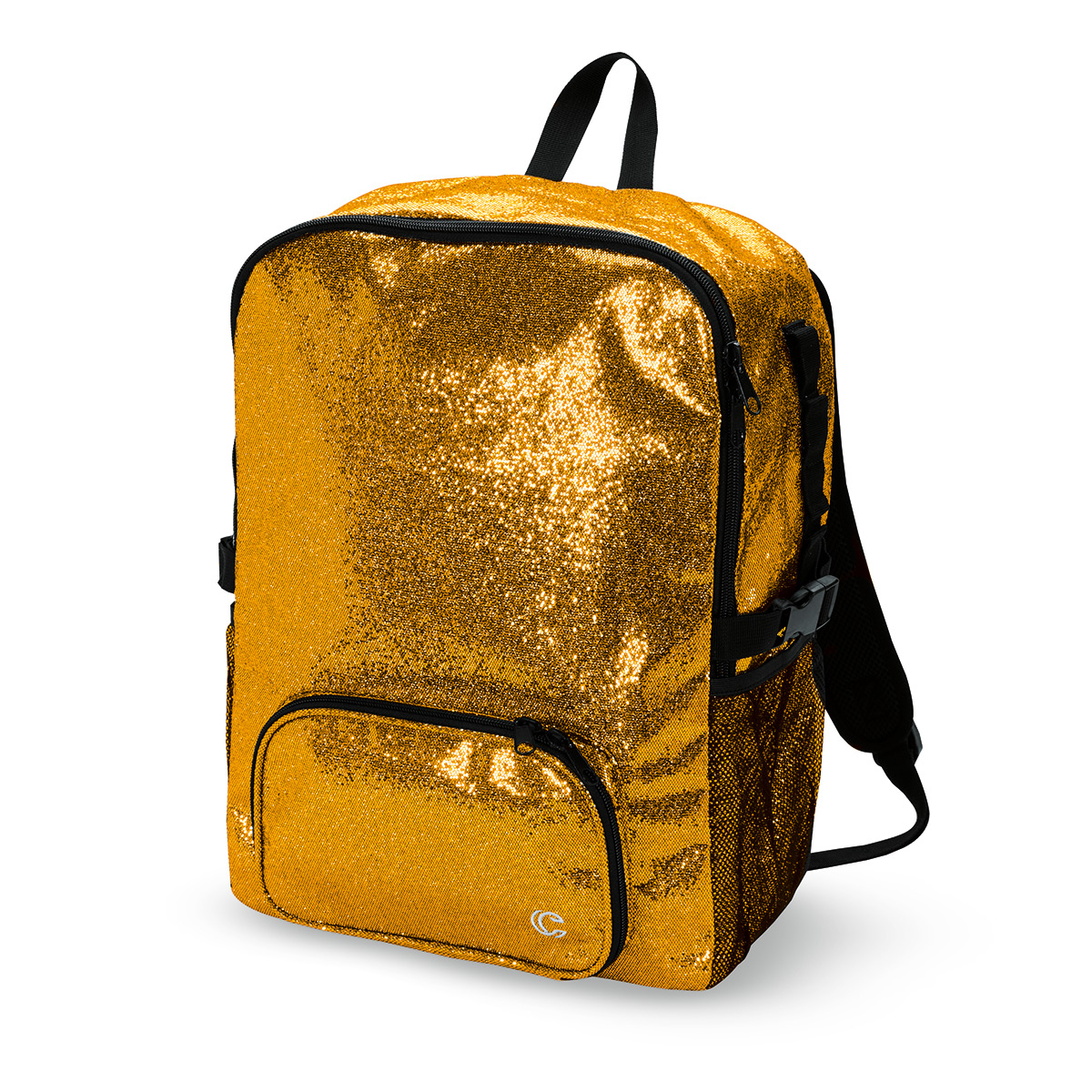 Gold Glitter Large Cheer Varsity Backpack Gold Sparkle Cheer Backpack - Etsy main image 3