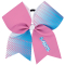 Custom Extra Large Sublimated Twist Collection Bow (HBCCF-034)