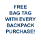 Nfinity Classic Backpack with FREE Bag Tag!