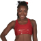 Specialty Fabric Racer Back Sports Bra