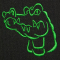 Gator Monogram Mascot (MM110)