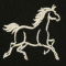 Colt/Mustang/Bronco Monogram Mascot (MM116)