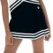 Stock Three Pleat A-Line Cheer Uniform Skirt