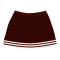 Stock A-Line Cheer Uniform Skirt - Closeout