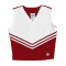 Stock V-Neck Classic Cheer Uniform Shell Top
