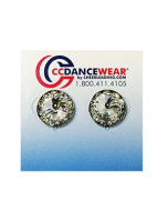 Rhinestone Earrings - Clip-on