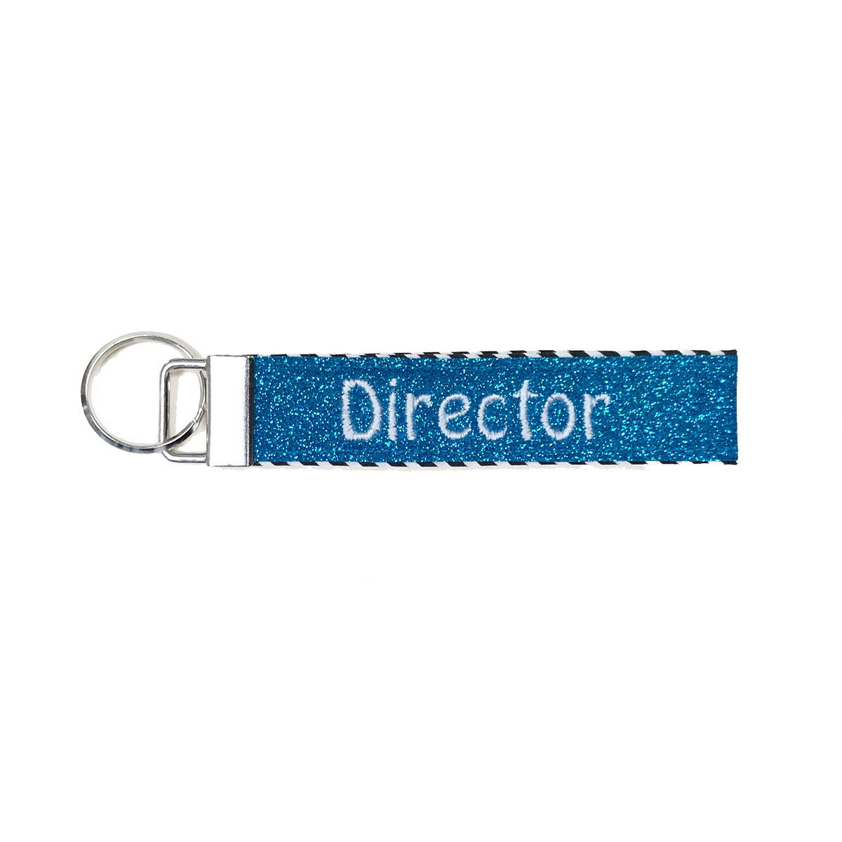 In-Stock Glitter Director Key Fob