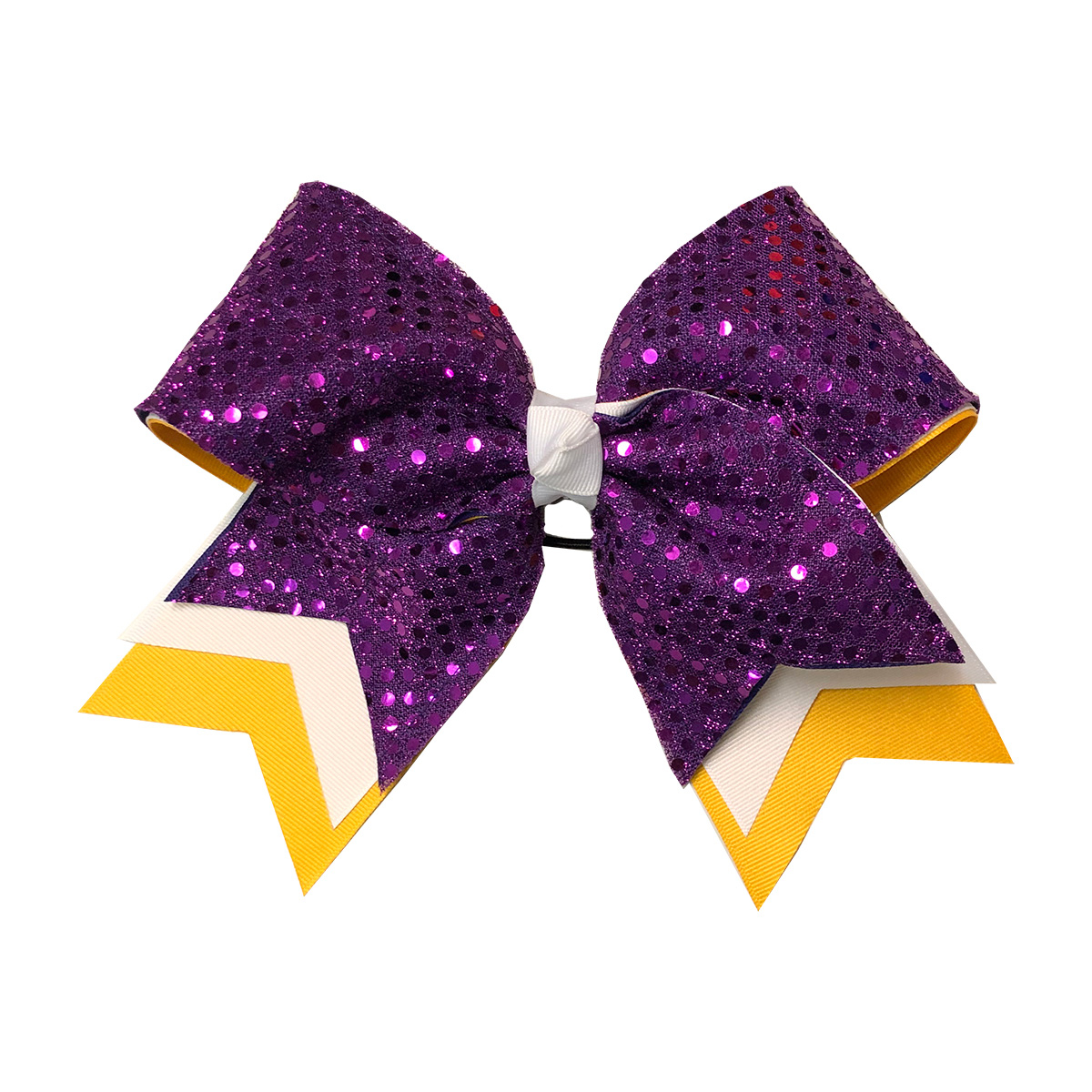 Extra Large Triple Layer Arrow Bow with Sequins