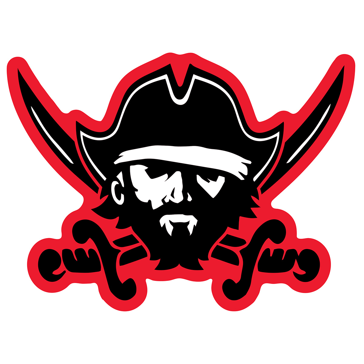 CC Fusion Sublimated Pirate Mascot (SMAS018)