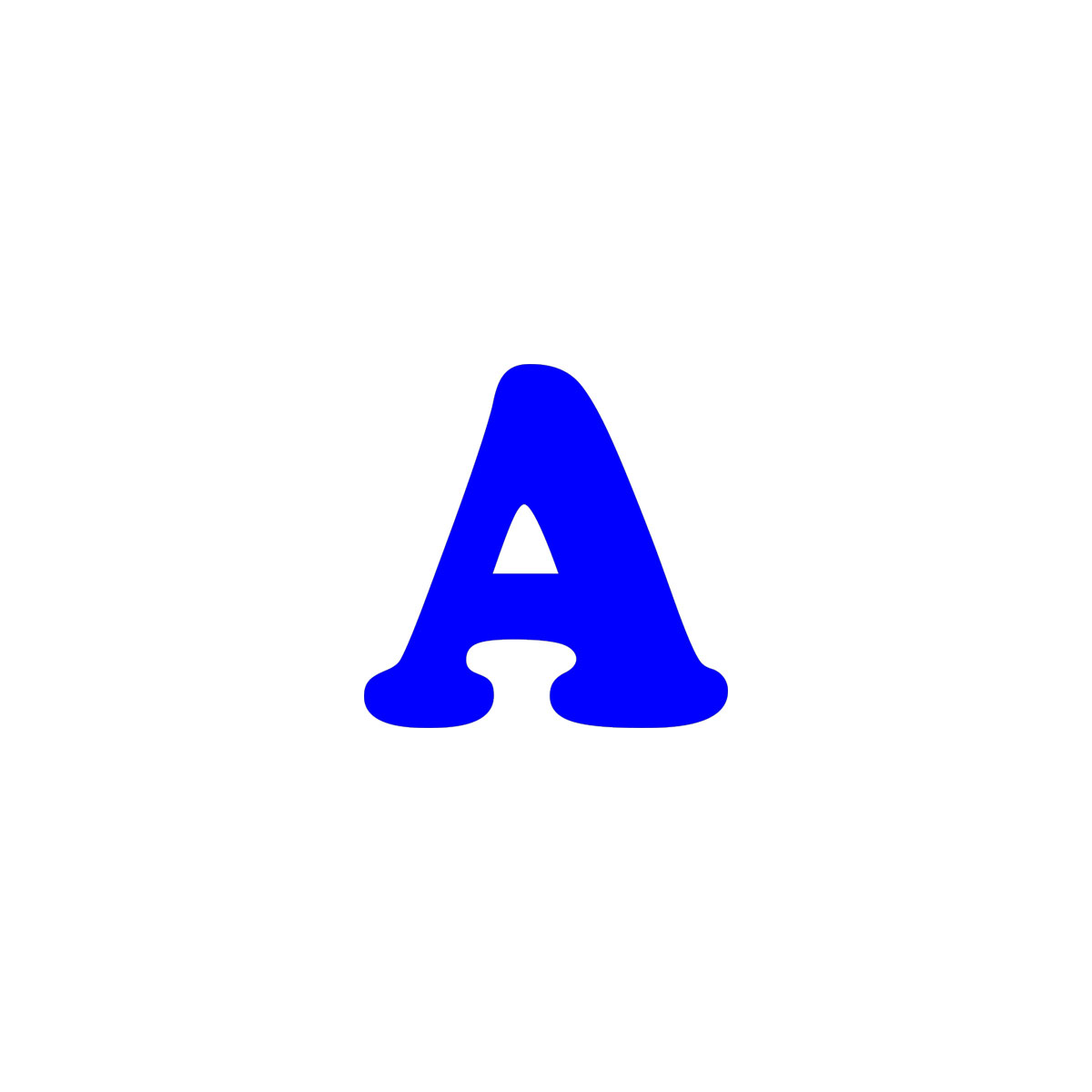 1 Color Tackle Twill Single Letter (TSLWCO1)
