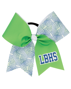 Extra Large Custom Sublimated Pirouette Collection Bow (HBCCF-042)