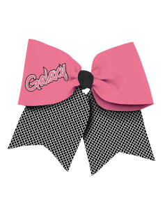 Custom Extra Large Sublimated Attitude Collection Bow (HBCCF-028)