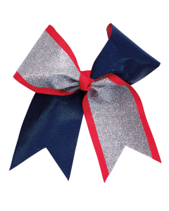 Extra-Large Specialty Material and Glitter Diagonal Flip Flop Bow