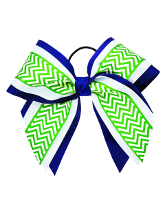 Extra Large Triple Layer Bow with Print Ribbon