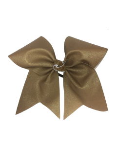 3" Sublimated Shimmer Ribbon Bow with a Glitter Knot