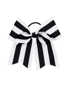 Extra Large Sublimated Striped Bow