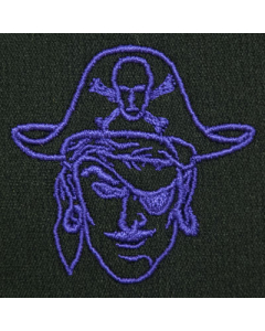 Pirate/Raider/Buccaneer Monogram Mascot (MM113)