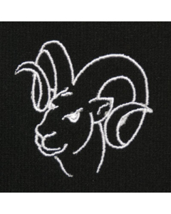Ram Monogram Mascot (MM115)