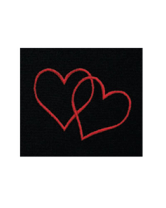 Double Heart Monogram Mascot (MM135)