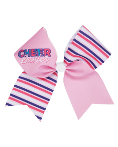 Cheer Color Drip Bow