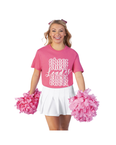 Stacked Repeat Cheer Tee