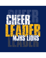 2 Color Distressed Shadow Text  Screenprint Design (CTND196)