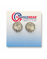Rhinestone Earrings - Pierced Stud