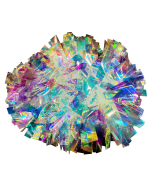 6" Baton Handle Fire Pom