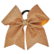 In-Stock Extra Large Soft Glitter Hair Bows - Metallic Gold
