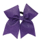 In-Stock Extra Large Soft Glitter Hair Bows - Metallic Purple