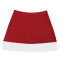 Stock A-Line Skirt with Hem Inset - Red