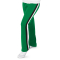 Poly Boot Cut Warmup Pants with Side Stripes