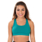 Specialty Fabric Double Criss-Cross Back Sports Bra