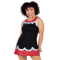CC Dancewear Round Neck SpiritFlex Dress with Sequin Accents 88B 2022