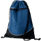 Tri-Color Drawstring Backsack - Navy Blue