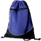 Tri-Color Drawstring Backsack - Purple