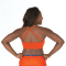 Specialty Fabric X-Back Sports Bra with Adjustable Straps