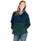 Charles River Color Blocked Pack-n-Go Pullover - Navy/Forest Green