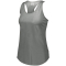 Tri Blend Keyhole Tank - Grey
