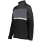 Quarter Zip Prism Pullover - Black/Carbon