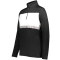Quarter Zip Prism Pullover - Black/White