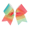 Ombre Stripe Cheer Bow